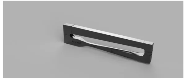 Figure 2.3: Rendering 3D of the close wind tunnel