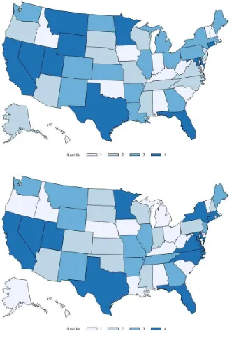 Figure 2: Mandates Across the States.