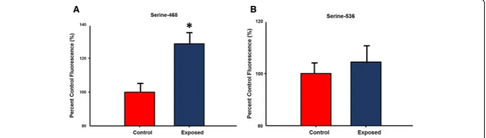 Fig. 7 Nano-TiO2 exposure increases pulmonary ILC2 but not ILC1. Quantification of percentage of total pulmonary cells of (a) ILC1 and (b) ILC2in control and nano-TiO2 exposed animals (N = 6)