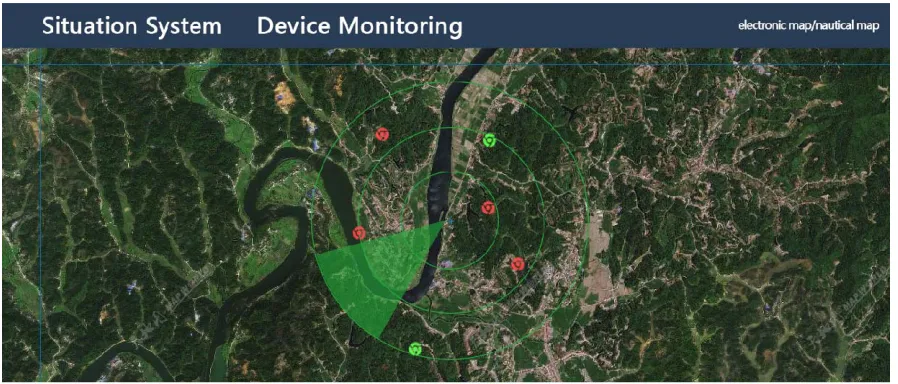 Figure 5. Radar detection range 