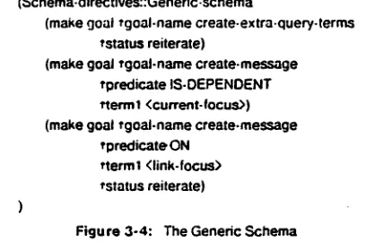 Figure 3-4: The Generic Schema 
