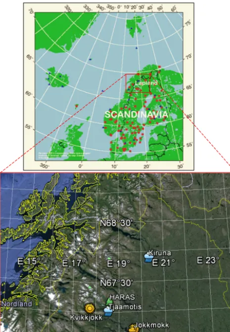 Table 1.The NORDKLIM database contains homogenized datasets for 12 climate variables, recorded on 114 weather sta-
