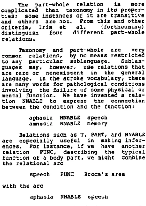 Figure i. Part of a relational network 
