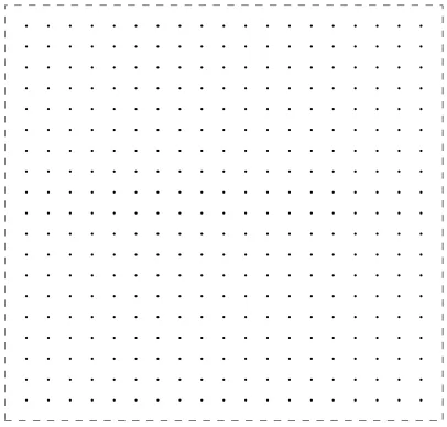 Figure 1 : Problem 1: Domain of interest and its discretization.