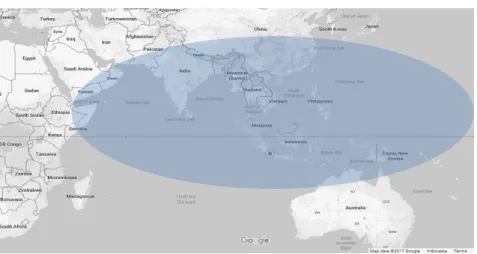 Figure 1. Map of Indo-Pacific. 