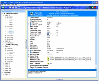 Figure 7.17: (a) Performance and (b) infiltration summary analyses. (note: screenshots are from an older version of FIDO, but the functionality is the same) 