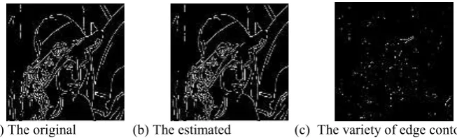 Figure 3. Image blue component regional characteristics. 