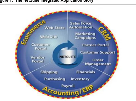 Figure 1:  The NetSuite Integrated Application Story 