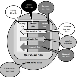 Figure 2. Distribution of all risks according to their sources (Musa, 2012)