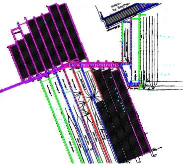 Figure 1.2 Oaky North mine layout  