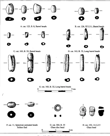 FIG. 82. Shell and glass beads 