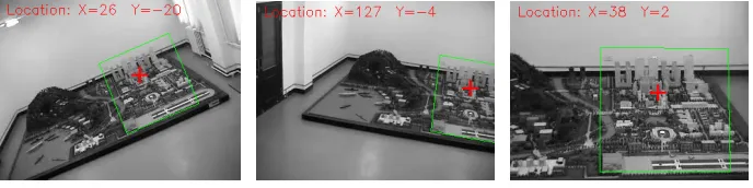 Figure 4. Pyramid L-K tracking results. (a) tracking results under movement, (b) tracking results under motion blur