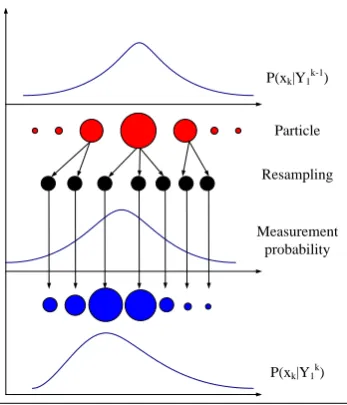 Figure 1. The particle filter procedure. 