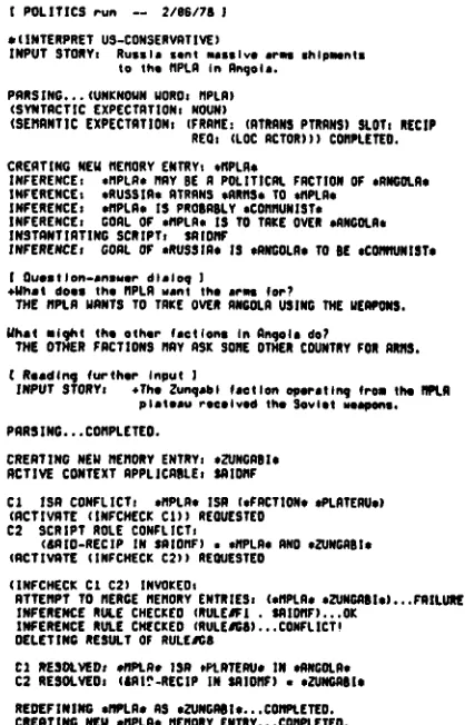 Figure 1 diagrams the general project-and-integrate algorithm. This extended version of POLITICS' word-learning technique addresses the problems of iterating over many examples, multiple word definitions, and does not restrict its Input to certain classes 