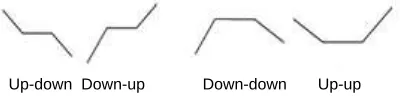Figure 1. Four shape types of the curve points.  