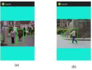 Figure 4 shows examples of false positive cases. From these examples we can see that Figure 3 shows the correct detection examples of single and multiple pedestrians