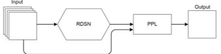 Figure 1. The architecture of RDCNN. RDSN is a sub-network which computes the probability vectors