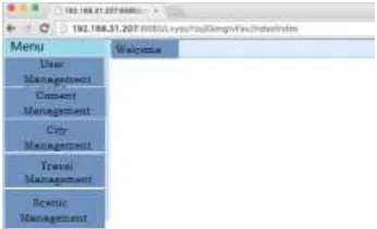 Figure 7. Background management interface.                         Figure 8. User management interface
