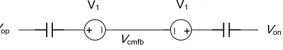 Figure 8. Switched capacitor common mode feedback circuit. 