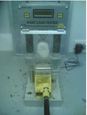Figure 3: Point Load Tester 