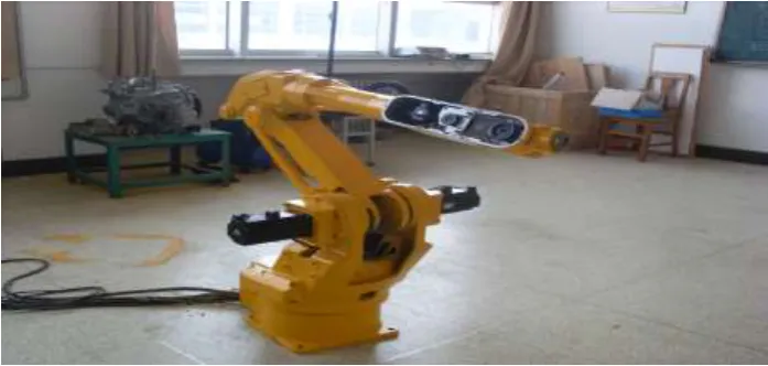 Figure 1. Six degree industrial robot. 