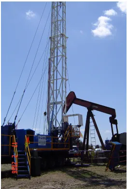 Figure 2: EWG Rig 2 with Beam pump 