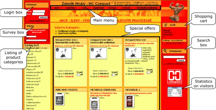 Figure 1.1.1. The home page before optimization 
