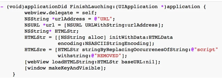 Figure 5. Instructions about detection by data With Contents of URL.  