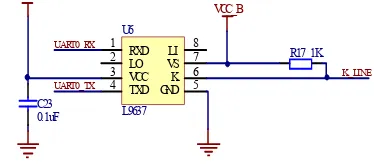 Figure 5. Fault diagnosis communication circuit. 