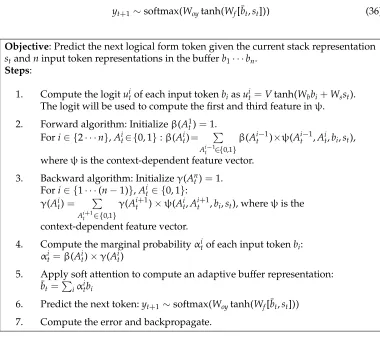 Figure 3The structured attention model for token prediction.