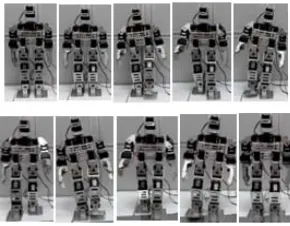 Figure 12. the walking process  