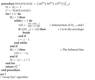 Figure 7The “sweep line” algorithm.