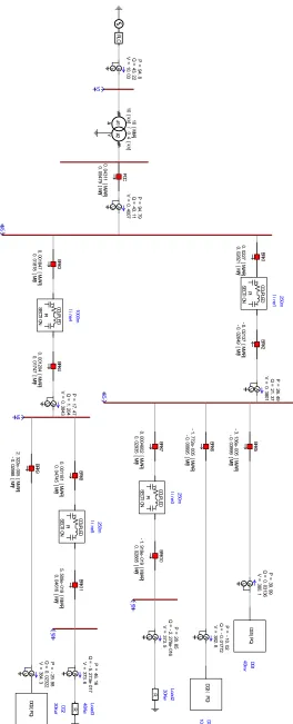 Figure 4. Micro grid simulation system based on PSCAD. 