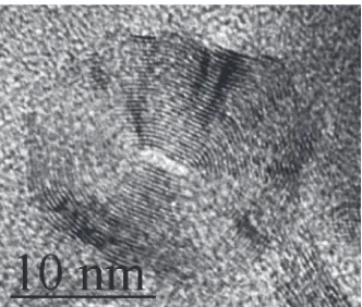 Fig. 2C60: (a) - bands and (b) - high pressure phase fragments.43)