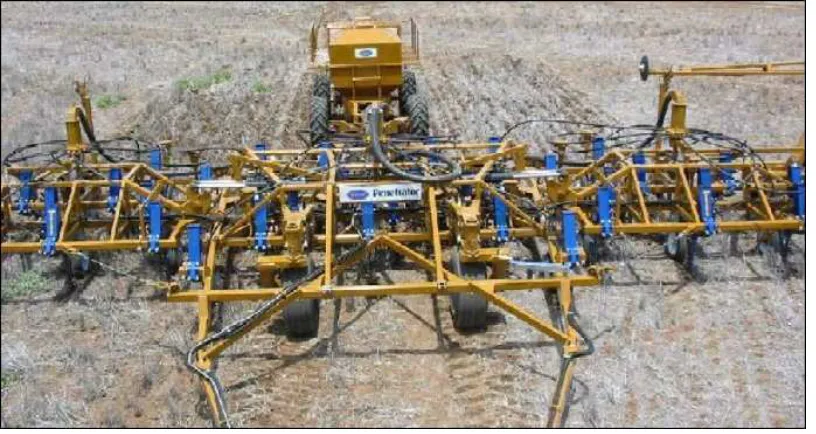 Figure 1.3 Gyral zero-till planting system