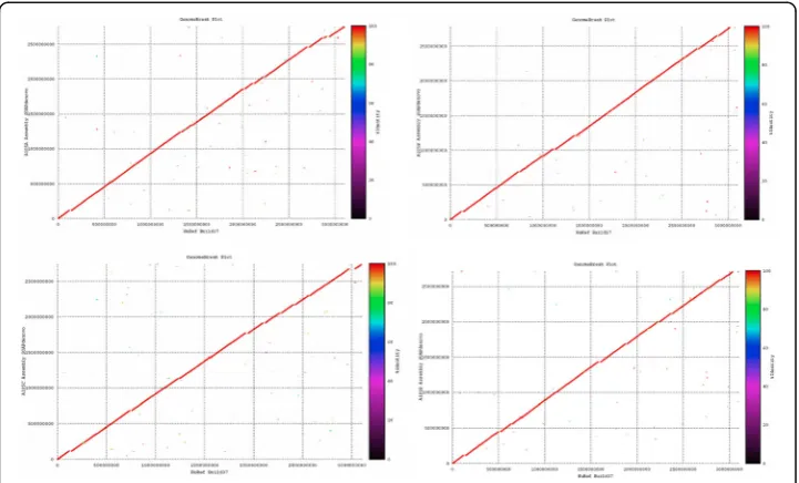 Fig. 2 Clockwise from top left - A105A, A105B, A105D, A105C