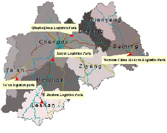Table 1. Relative speed of the different kinds or levels of roads compared with the non-transport network areas