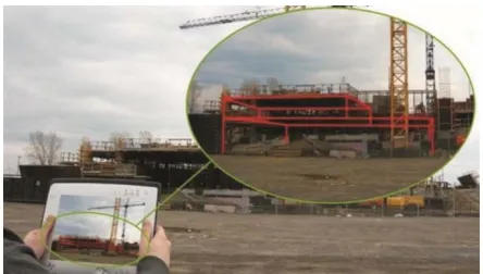 Figure 2.Visualization of a future Structure model on tablet.  