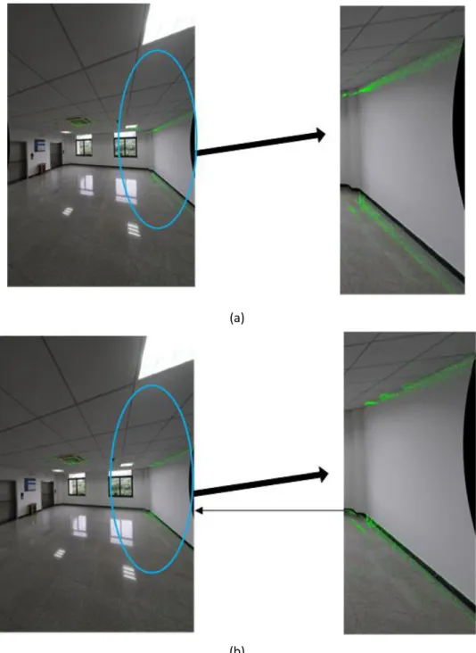 Fig. 11. Comparisons without and with registration parameters optimization