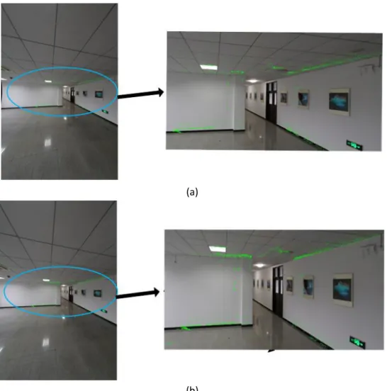 Fig. 12. Comparisons without and with registration parameters optimization