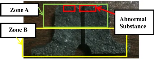 Figure 7. Morphology of crack. 