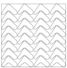 Figure 1. The homogenous stripe