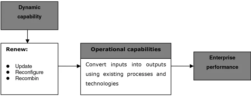 Figure 1. Dynamic capability framework (Teece et al., 1997)