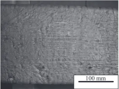 Fig. 2　The surface of the ingot.