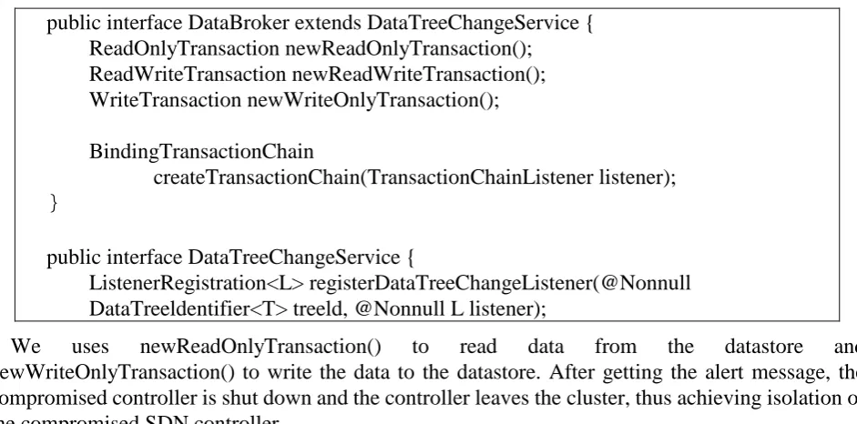 Table 1. Test platform components selection. 