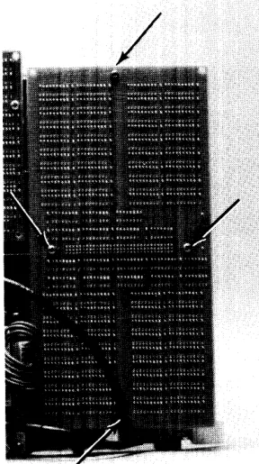 Figure 2-6. Add-On RAM Board Screws 