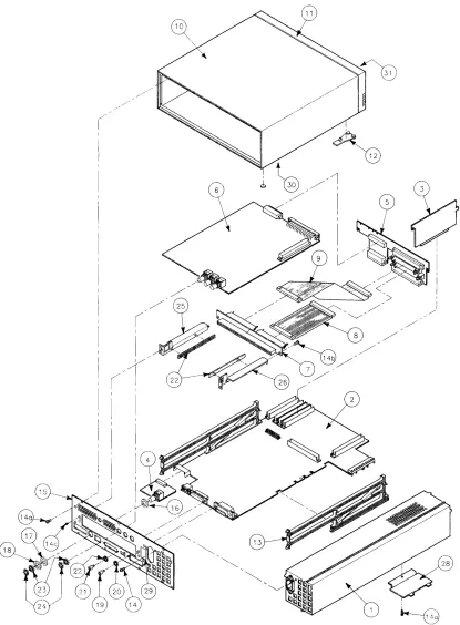 Figure 2-2. SPU Exploded Diagram 