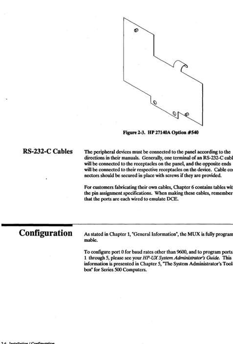 Figure 2-3. HP 27140A Option #540 