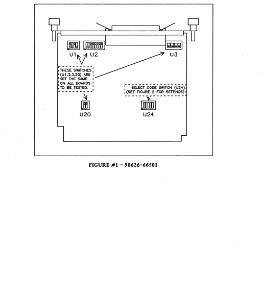 FIGURE #1 - 98626-66501 