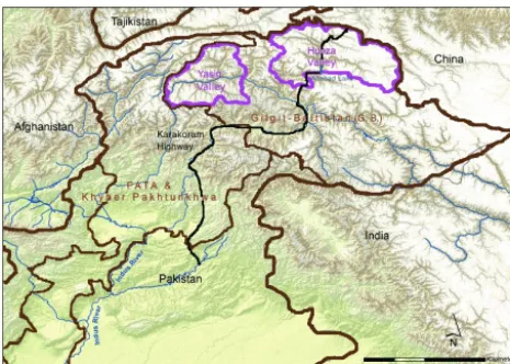 Figure 3. Location of the Pakistan research site. Source: Gioli etal. (2014) (Fig. 1).